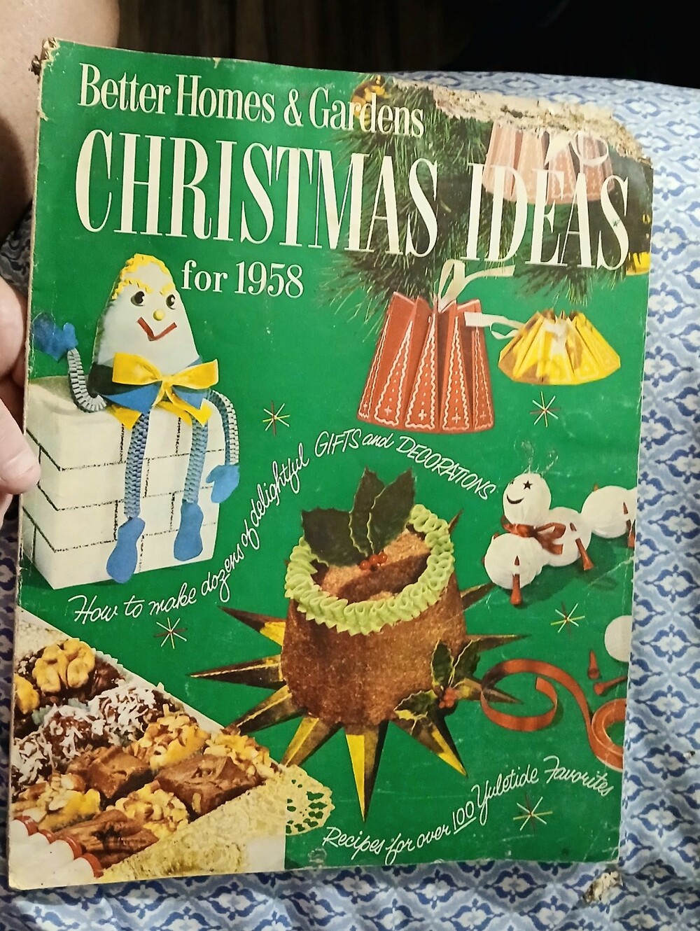 1958 Better Homes & Gardens Christmas Ideas Magazine